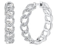 Diamond Cuban Link Earrings