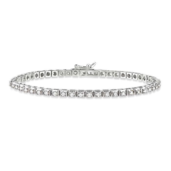 Valora Radiance Muse Diamond Tennis Bracelet