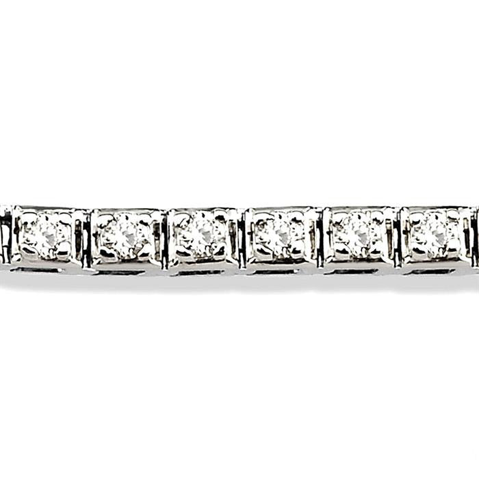 Valora Radiance Muse Diamond Tennis Bracelet