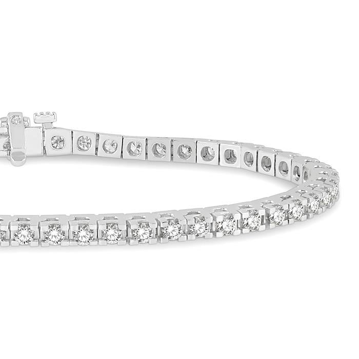 Marbella Whisper Poise Diamond Tennis Bracelet