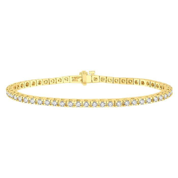 Gleam Aura Diamond Tennis Bracelet