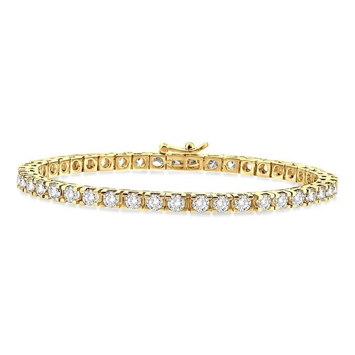 Seraph Whisper Poise Diamond Tennis Bracelet