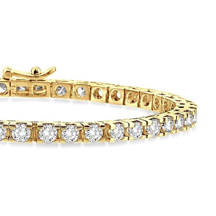 Seraph Whisper Poise Diamond Tennis Bracelet
