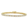 Seraph Whisper Poise Diamond Tennis Bracelet