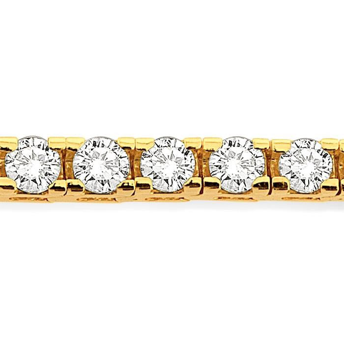Seraph Whisper Poise Diamond Tennis Bracelet