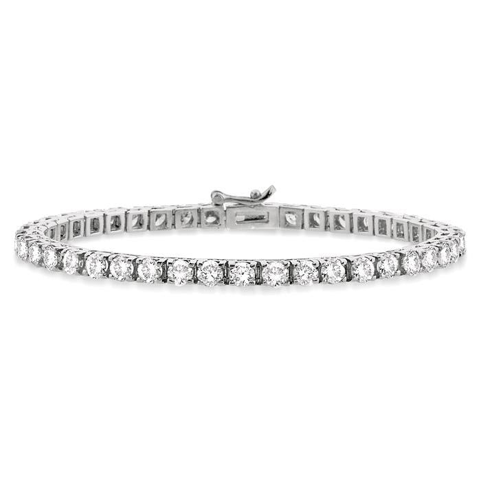 Isolde Silhouette Grace Diamond Tennis Bracelet