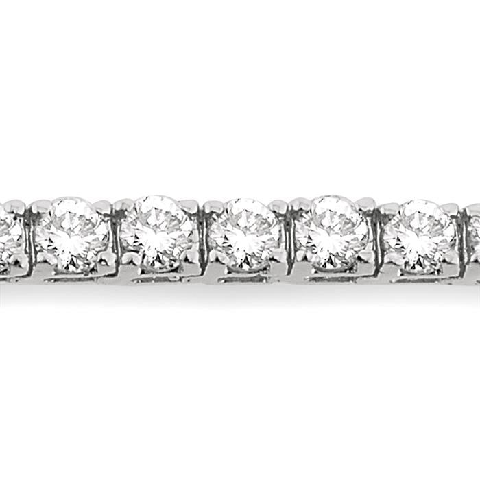 Eirene Halo Echo Diamond Tennis Bracelet
