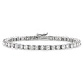 Eirene Halo Echo Diamond Tennis Bracelet