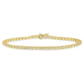 Zephyra Skylark Monarch Tulip Diamond Tennis Bracelet