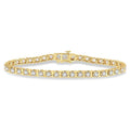 Valora Halo Legacy Tulip Diamond Tennis Bracelet