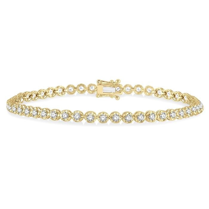 Aurelia Vista Meadow Illusion Diamond Tennis Bracelet