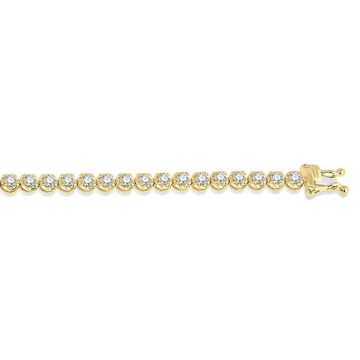 Aurelia Vista Meadow Illusion Diamond Tennis Bracelet