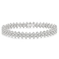 Celestia Vista Fable Chevron Diamond Tennis Bracelet