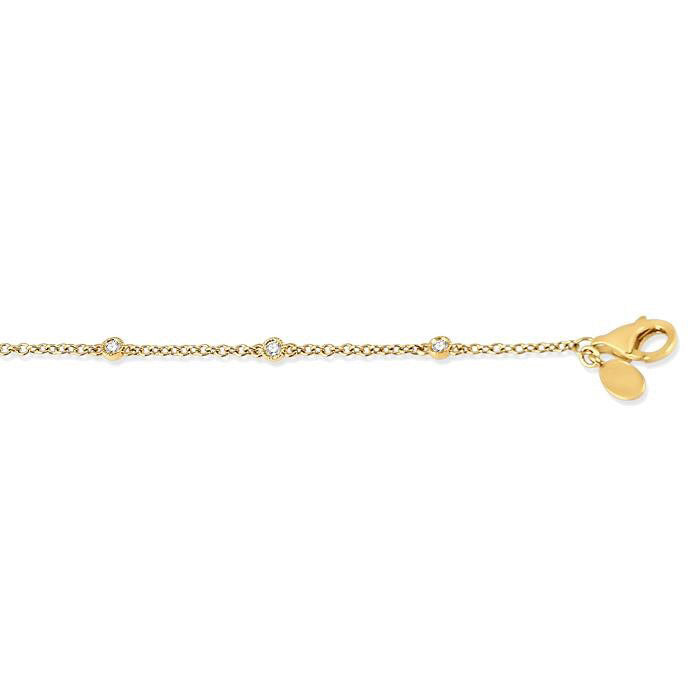 Charlotte Diamond Station Chain Bracelet