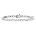 Mixed Shape Diamond Fashion Bracelet