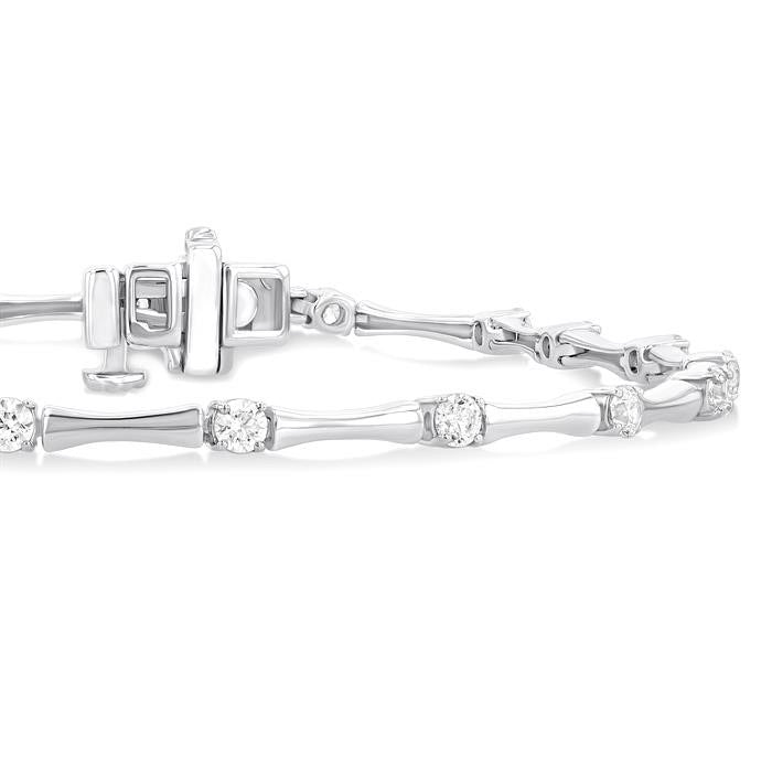 Diamond Fashion Bamboo Bracelet
