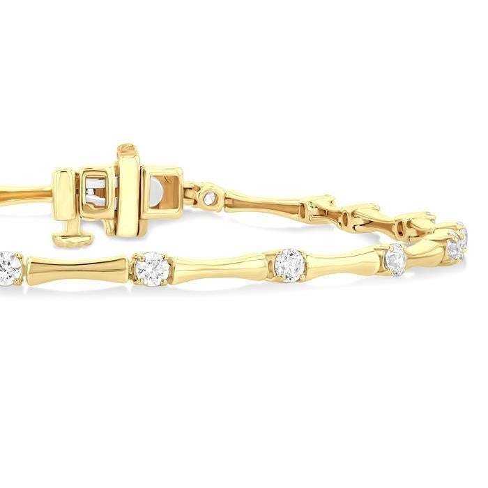 Diamond Fashion Bamboo Bracelet