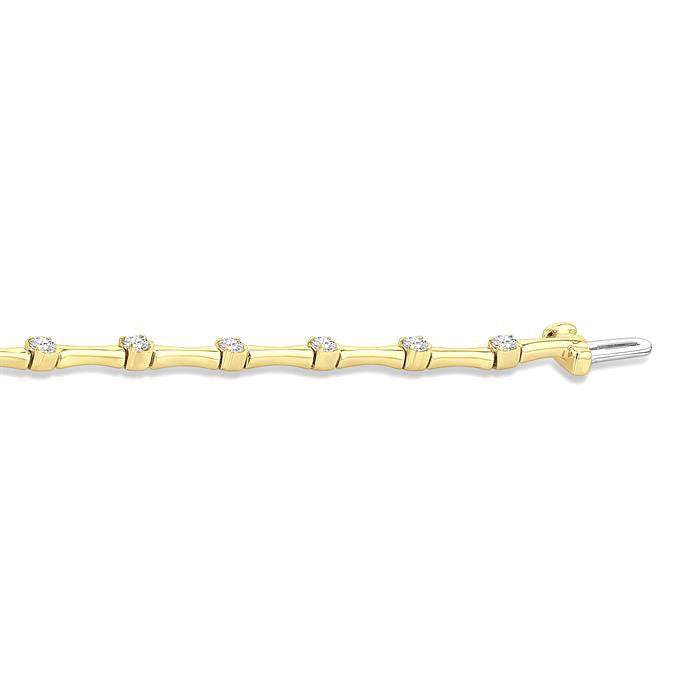 Diamond Fashion Bamboo Bracelet