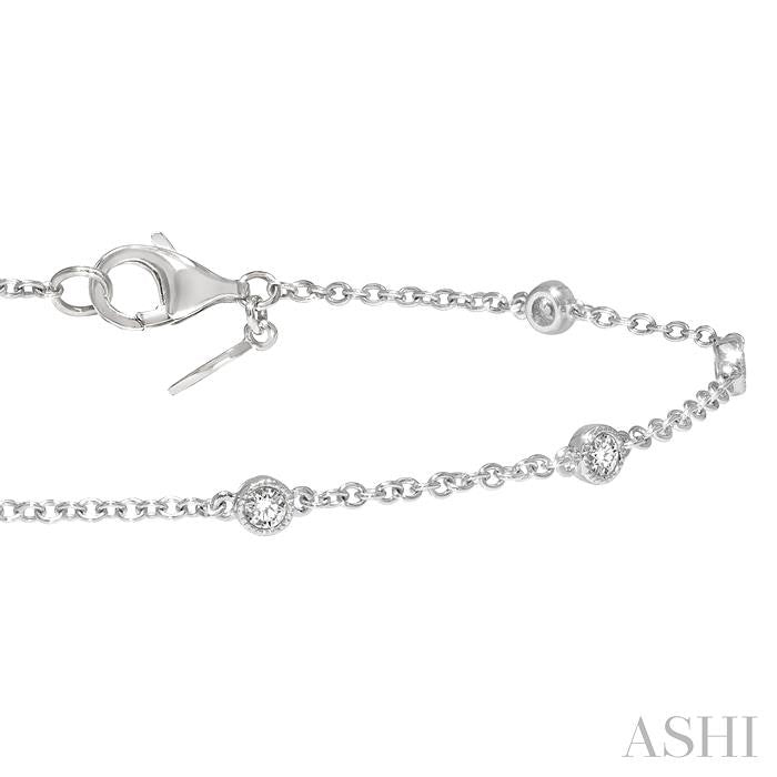 Alexa Diamond Station Chain Bracelet
