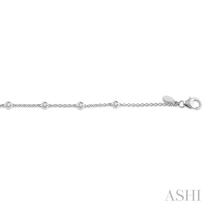 Alexa Diamond Station Chain Bracelet