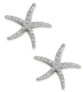 Diamond Star Fish Earrings