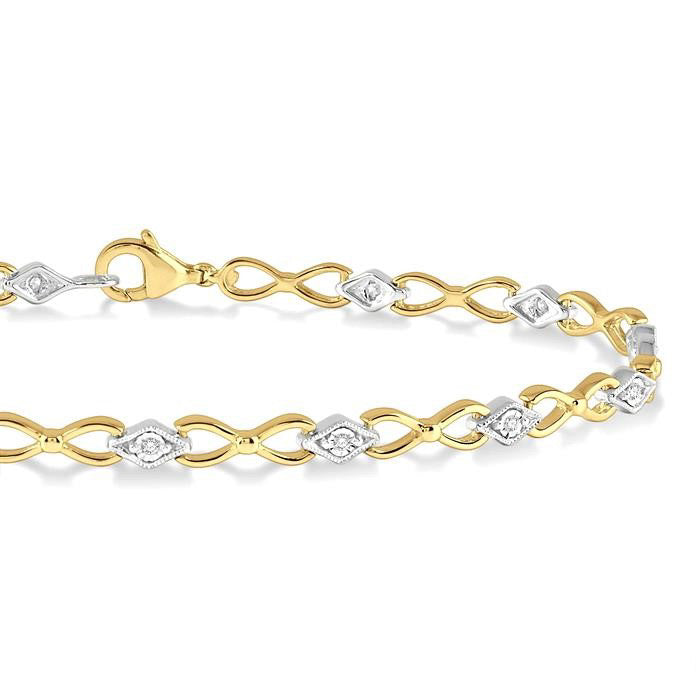 Illusion Diamond Bracelet