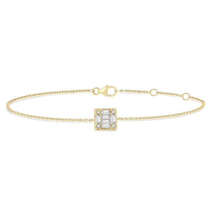 Fusion Petite Diamond Fashion Chain Bracelet