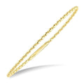 GoldFashion Flex Bangle in 14K Yellow Gold