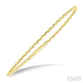 GoldFashion Flex Bangle in 14K Yellow Gold