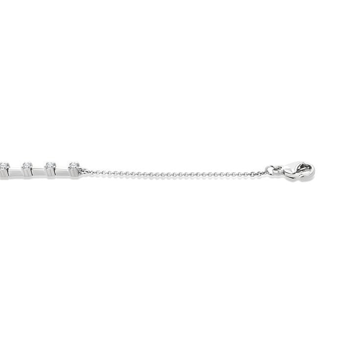 Floating Diamond Fashion Chain Bracelet