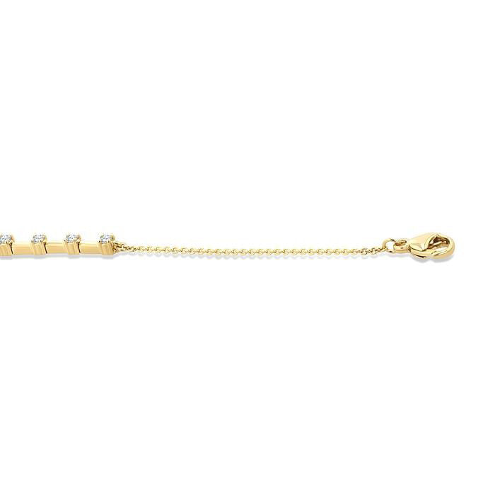 Floating Diamond Fashion Chain Bracelet