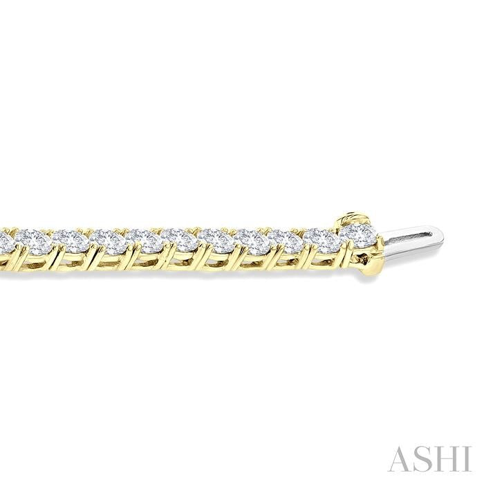 Calypso Whisper Echo Oval Shape East West Diamond Tennis Bracelet