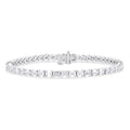 Seraph Noble Harbor Emerald Shape East West Diamond Tennis Bracelet