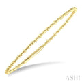 Triple GoldPattern Flex Bangle in 14K Yellow Gold