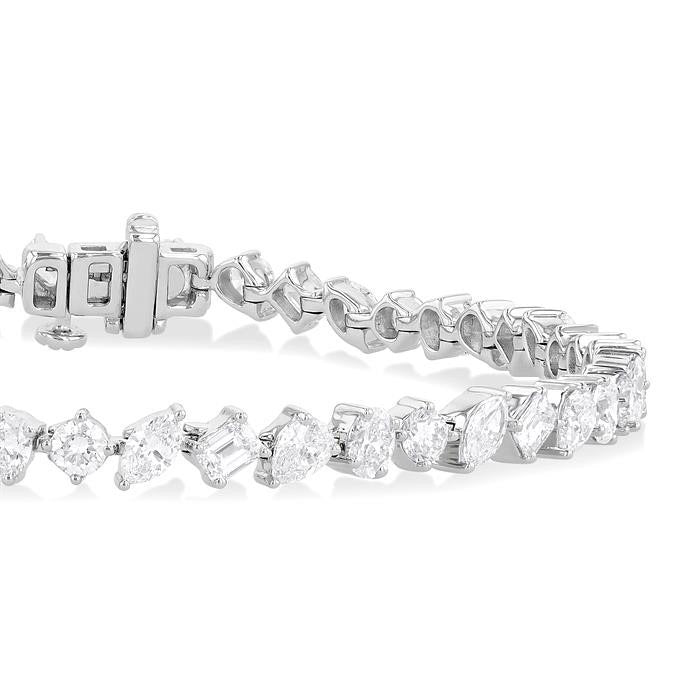 Eirene Harbor Muse Mixed Shape Diamond Bracelet