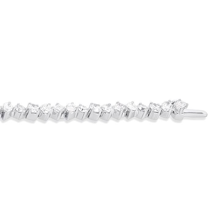 Eirene Harbor Muse Mixed Shape Diamond Bracelet