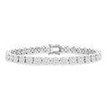 5 Ctw Round Cut Diamond Shine Bright Tennis Bracelet in 14K White Gold