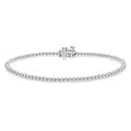 1 Ctw Round Cut Diamond Tennis Bracelet in 18K White Gold