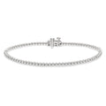 1 Ctw Round Cut Diamond Tennis Bracelet in 14K White Gold