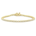 2 Ctw Round Cut Diamond Tennis Bracelet in 14K Yellow Gold