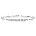 3 Ctw Round Cut Diamond Tennis Bracelet in 14K White Gold