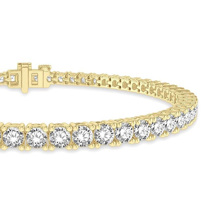Calla Crown Echo Diamond Tennis Bracelet