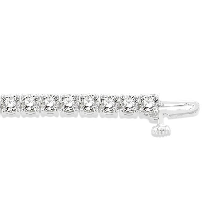 Isolde Halo Eclipse Diamond Tennis Bracelet