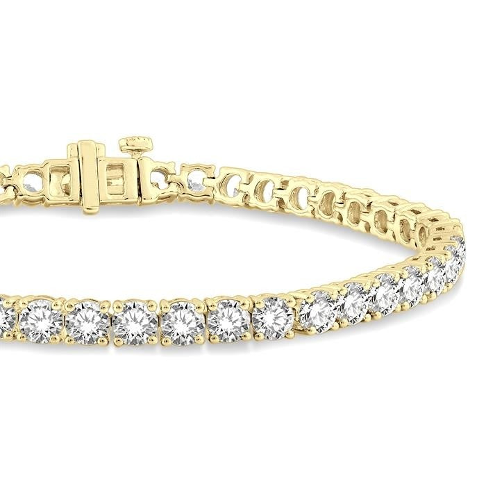 Solstice Halo Opus Diamond Tennis Bracelet