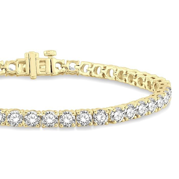 Solstice Halo Opus Diamond Tennis Bracelet