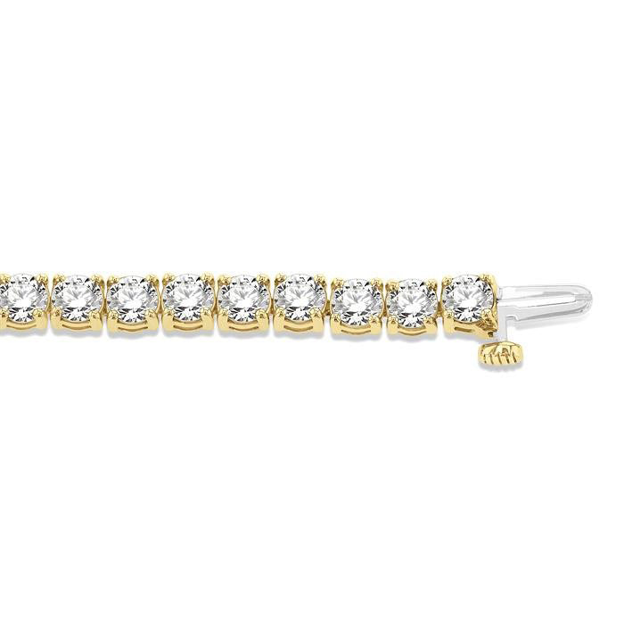 Solstice Halo Opus Diamond Tennis Bracelet