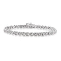 'X' Shape Diamond Bracelet