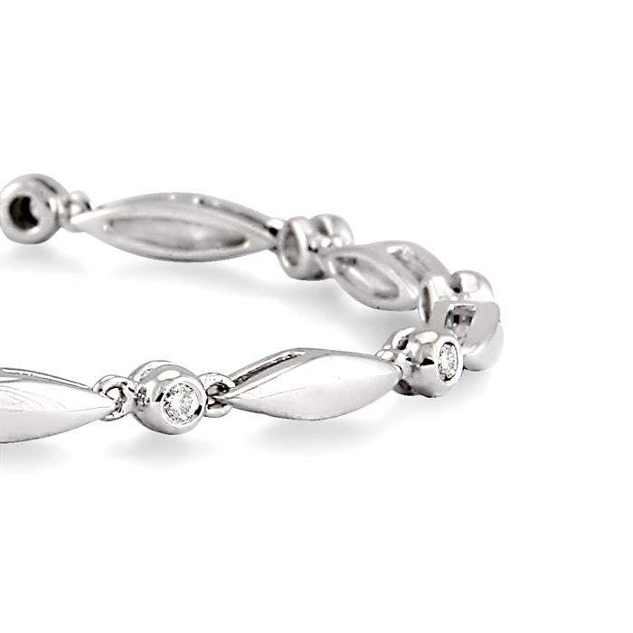 Boat Diamond Bracelet