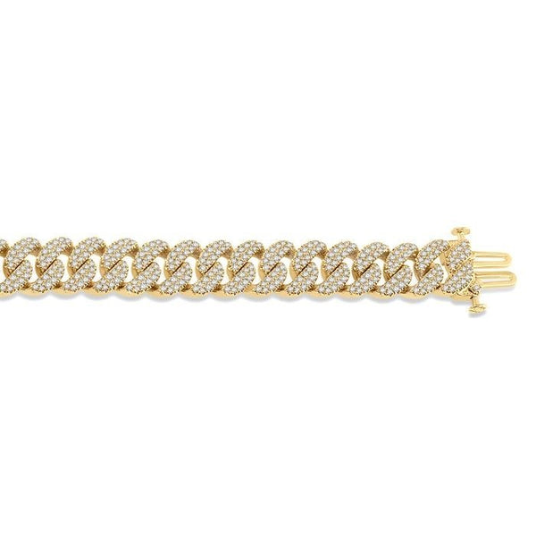 Cuban Diamond Fashion Bracelet