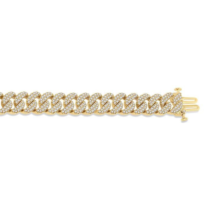 Cuban Diamond Fashion Bracelet